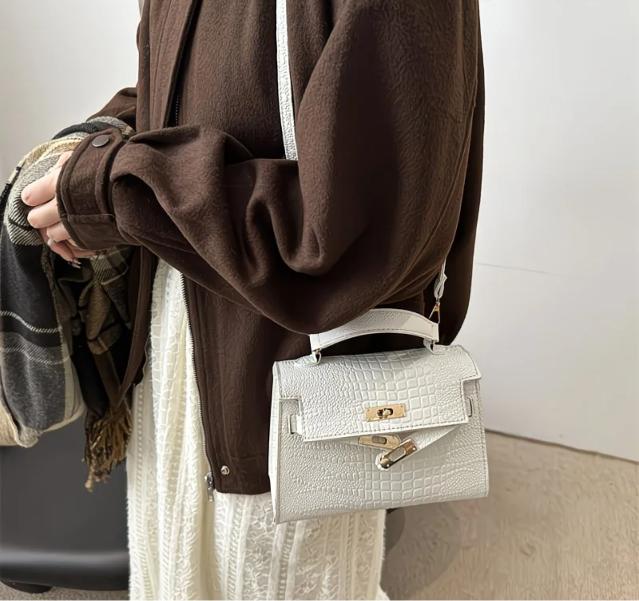 Sac à Main Texturé “Victoria”