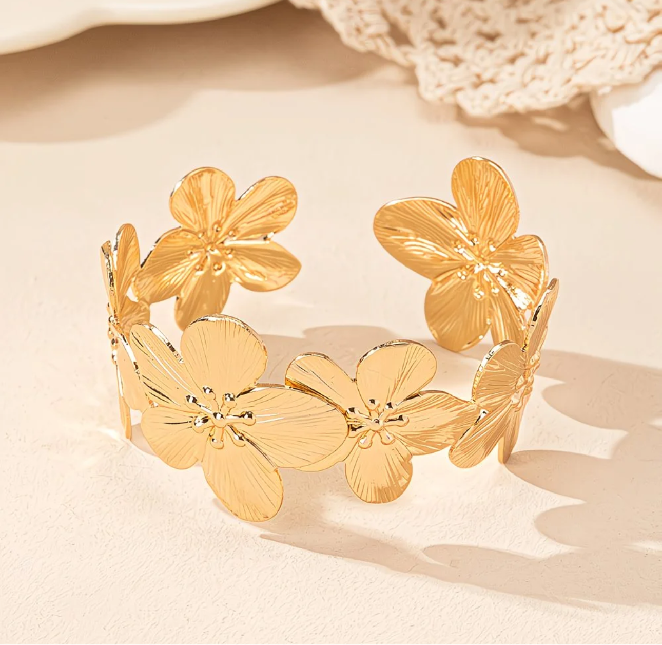 Bracelet Velora Paris – Fleur Élégance