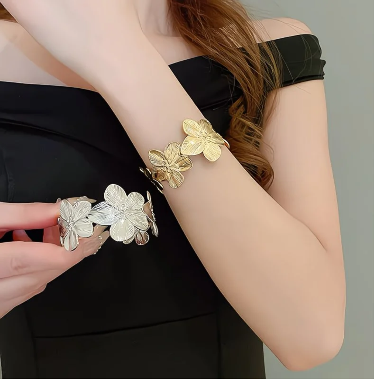 Bracelet Velora Paris – Fleur Élégance