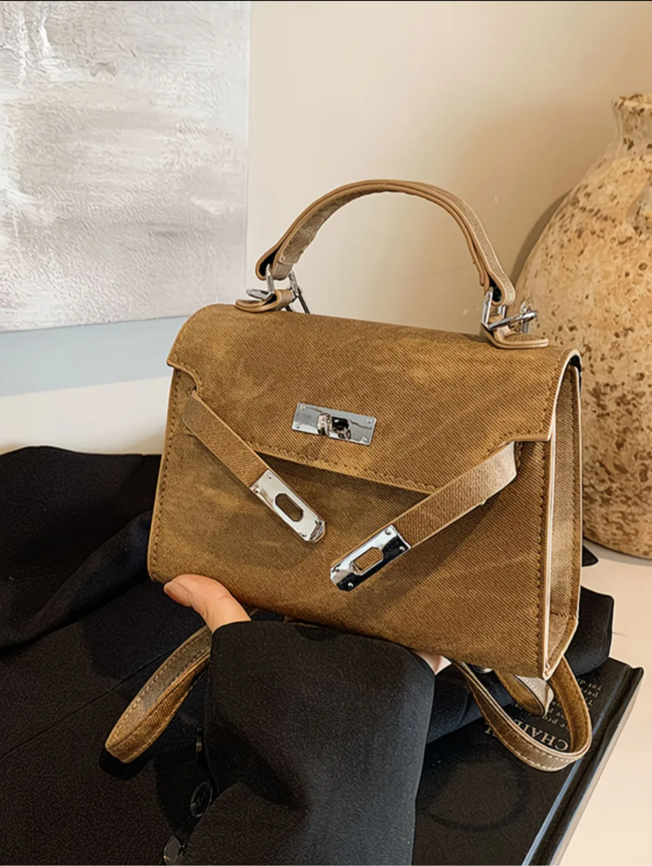 Sac à Main Suédé “Mila”