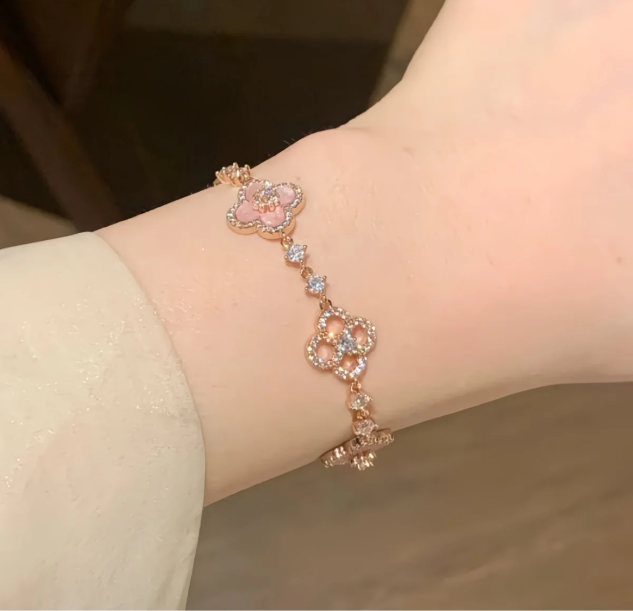 Bracelet “Fleur d’Aurore”
