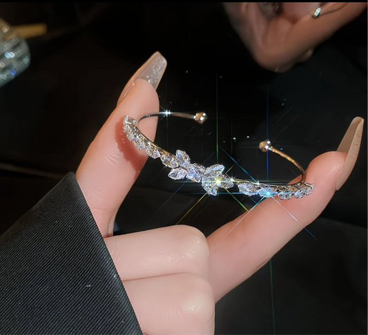 Bracelet Velora Paris – Papillon d’Éclat Argenté