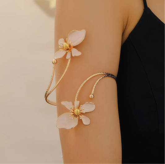 Bracelet de bras Velora Paris – Fleur Impériale
