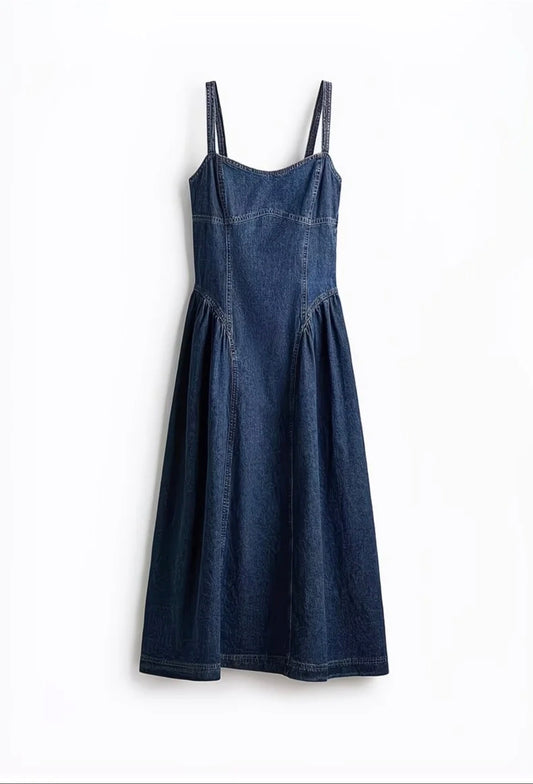 Robe en denim