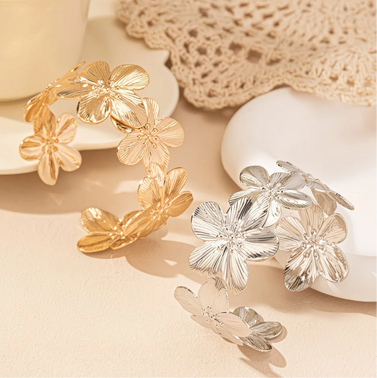 Bracelet Velora Paris – Fleur Élégance