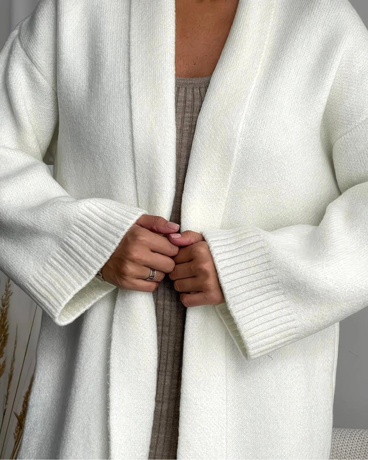 Cardigan Long Femme – Style Cocoon Élégant et Confortable